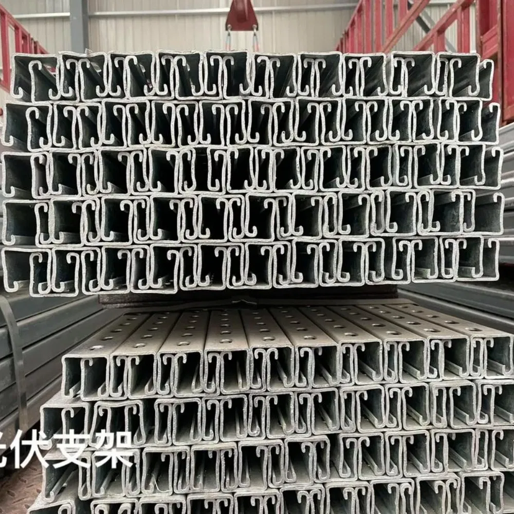 Lightweight Aluminum Solar PV Brackets with Tilt-Adjustable Function