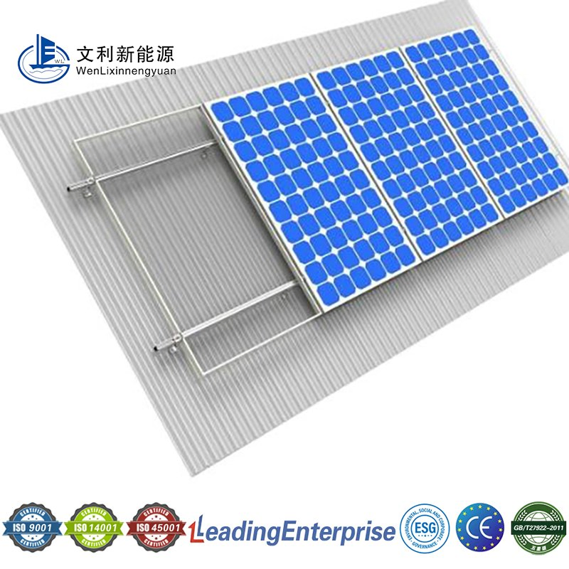 Lightweight High-Strength Solar Mount for Color Steel Roof