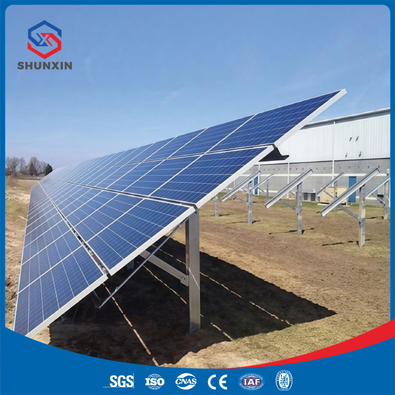 Stainless Steel Solar Panel Support Bracket - Wind Resistance up to 120km/H