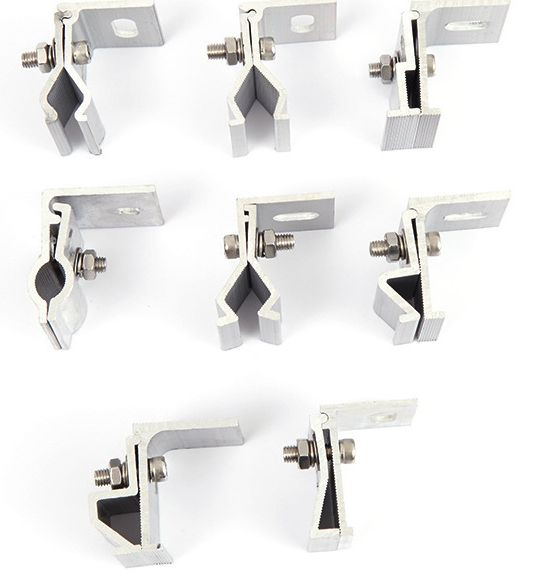 Aluminum Solar Waterproofing Roof Mounting Structure Waterproof Brackets