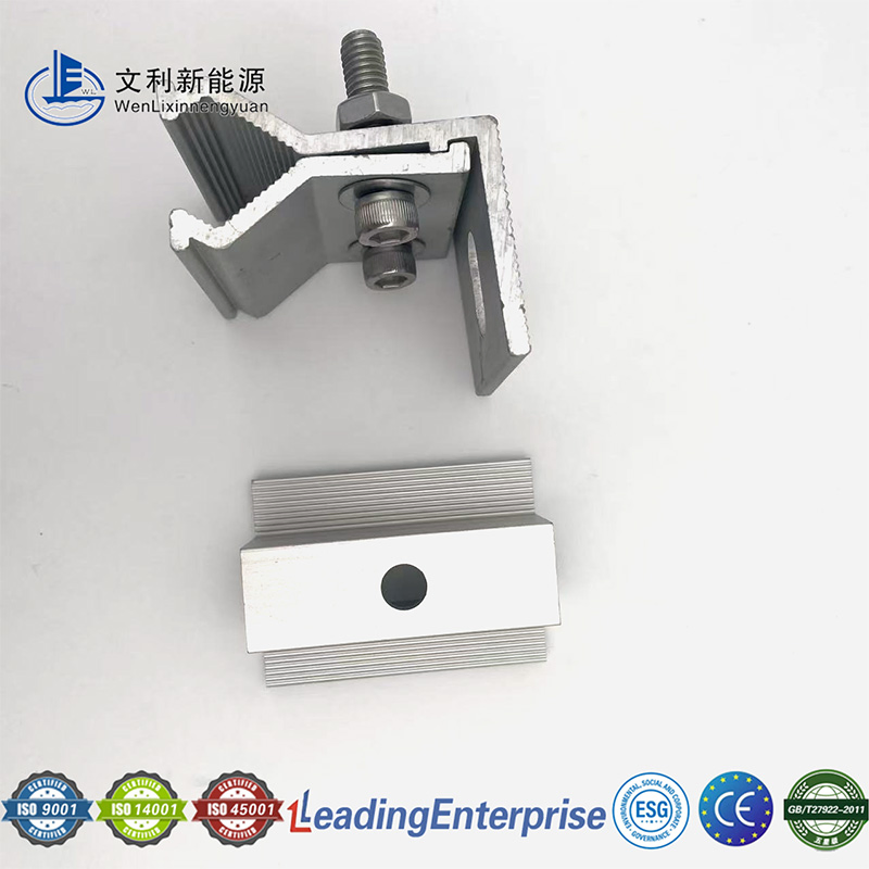 Wholesale Solar Panel Flat Roof Mounting Frame Fixed Tilt Racking in Roof Solar PV Mounting Systems