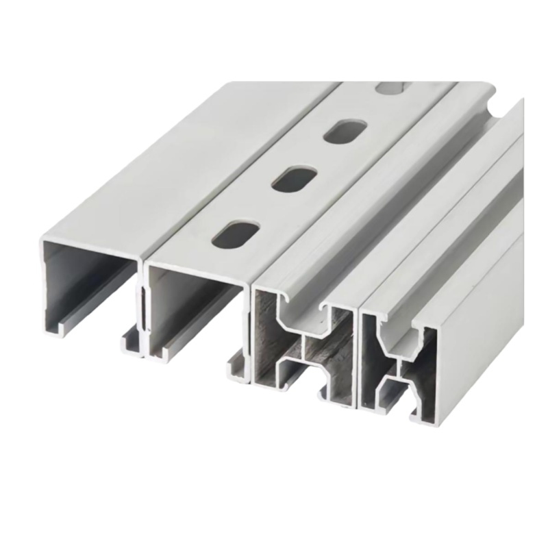Aluminum Profile Solar System, China Aluminum Plant Anodized Aluminum Extruded Aluminum Profiles and Aluminum Solar Panel Rail System