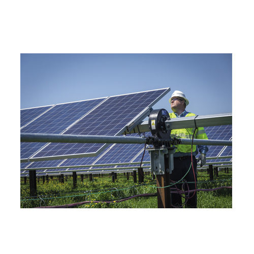 Single-Axis Tracking Photovoltaic Bracket Solar Panel Tracker System for Increased Solar Efficiency