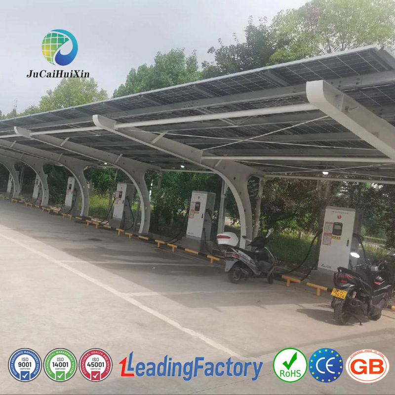 Jchx-Heavy-Duty Solar Brackets for Car Park Canopies and Structures