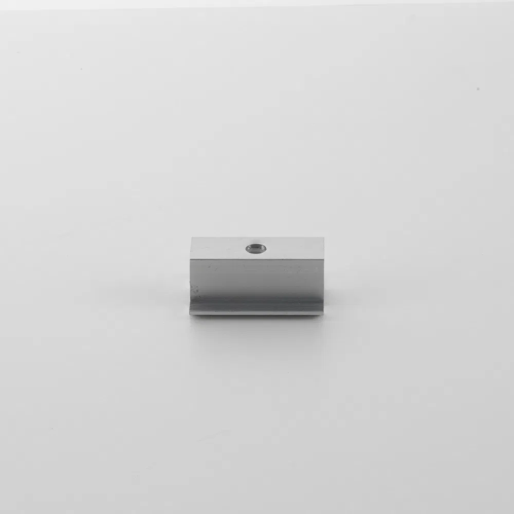 Aluminum Alloy Solar Panel MID Clamp Anodized Plastic Wing Nut