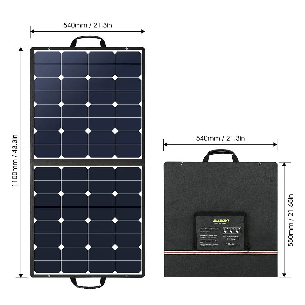 Lightweight Semi Portable Amorphous Monocrystalline Folding Rollable Thin Film Sunpower Waterproof Powerfilm Military Foldable Flexible Solar Panel Kit Mount
