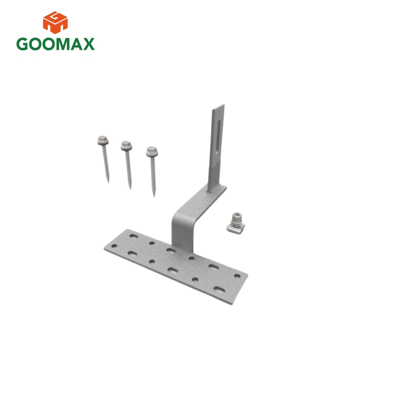 Aluminum Brackets for Roof Solar Mounting and Ground Mount Solar Panel Installations