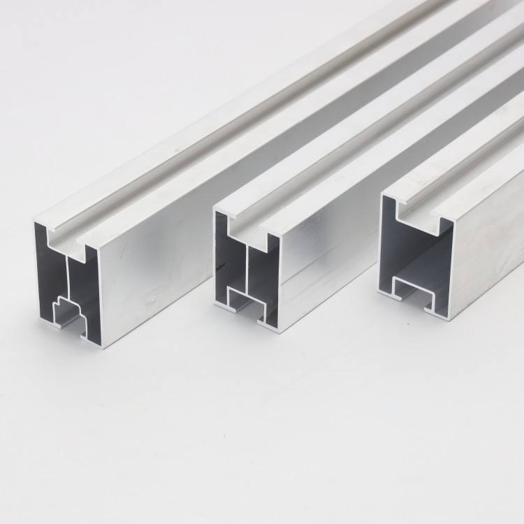 Aluminum Profile Solar Frame Aluminum Alloy Photovoltaic Panel Frame Bracket H-Shaped Guide Rail