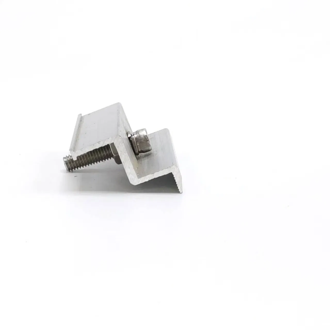 Hot Aluminum Solar Mounting System Accessories Panel MID and End Clamp