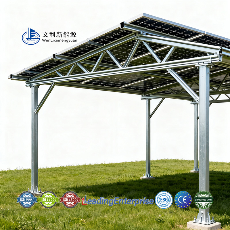 Solar Mounting for Carports, Warehouses, and Canopies