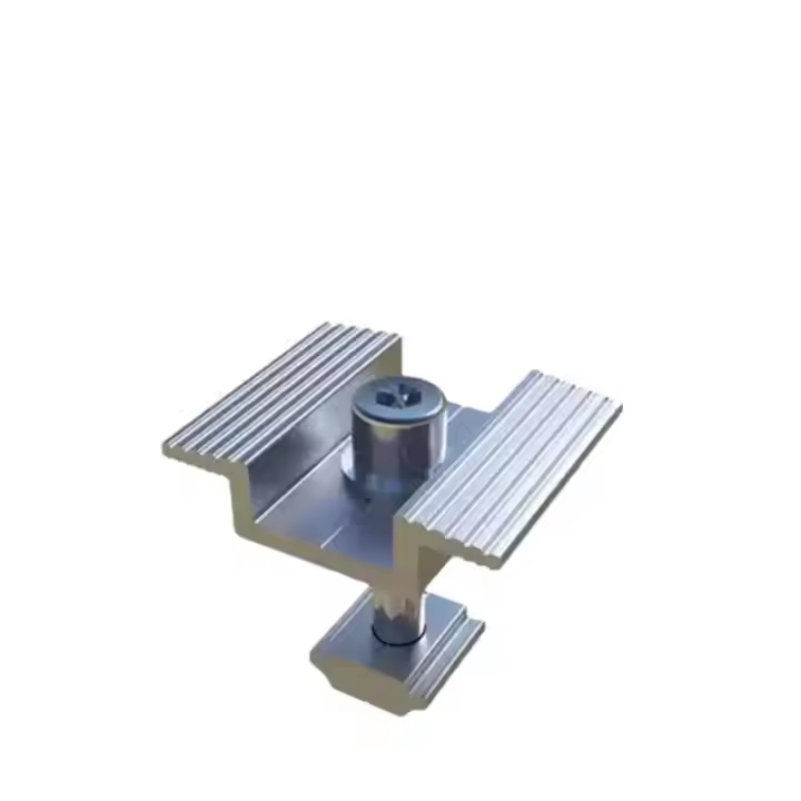Factory Price Solar Mounting System Aluminum Material Solar Panel MID Clamp