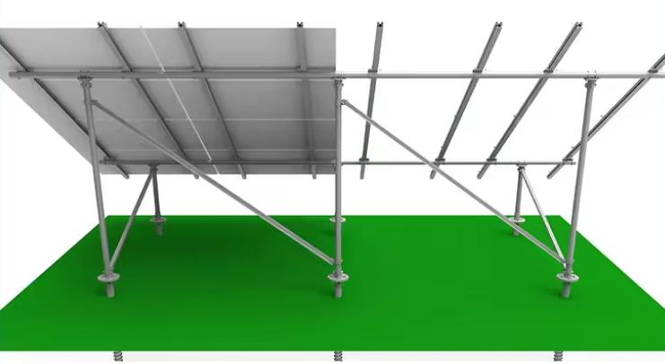 China Manufacturer Customize Ground-Mounted Solar Energy System Products Solar Pole Mounting Bracket