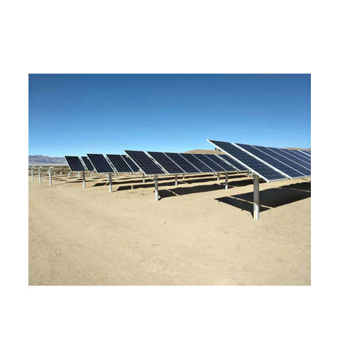 Single-Axis Tracking Photovoltaic Bracket Solar Panel Tracker System for Increased Solar Efficiency