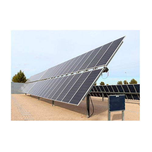Single-Axis Tracking Photovoltaic Bracket Solar Panel Tracker System for Increased Solar Efficiency