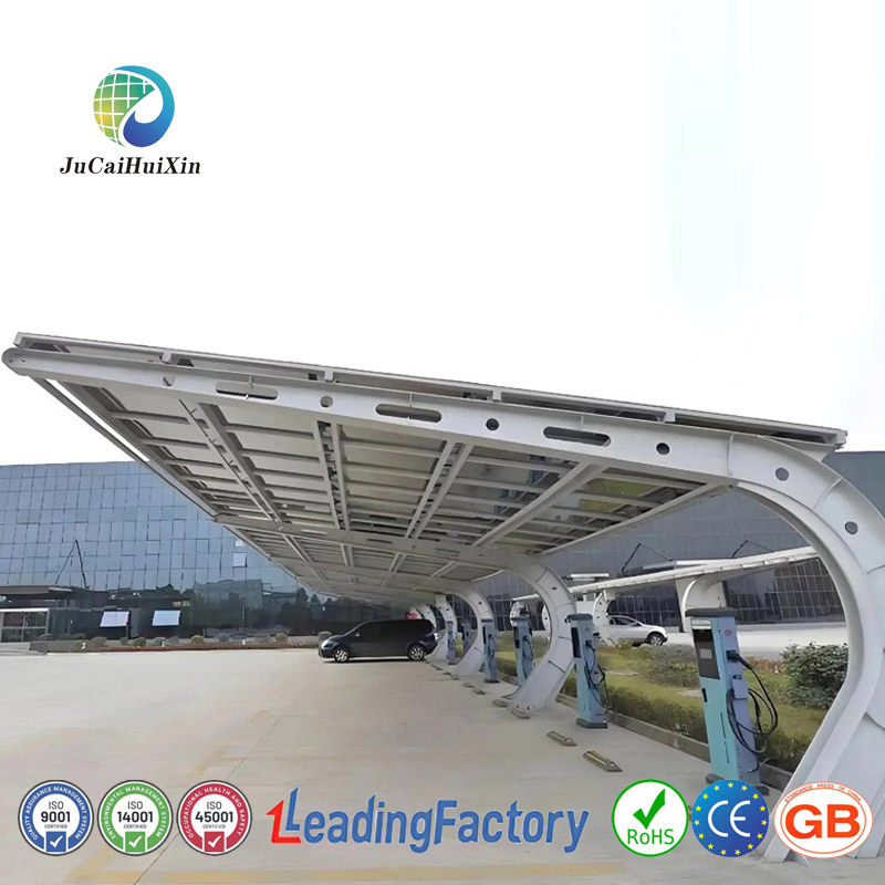 Jchx-Adjustable Solar Brackets Made for All Types of Parking Canopies