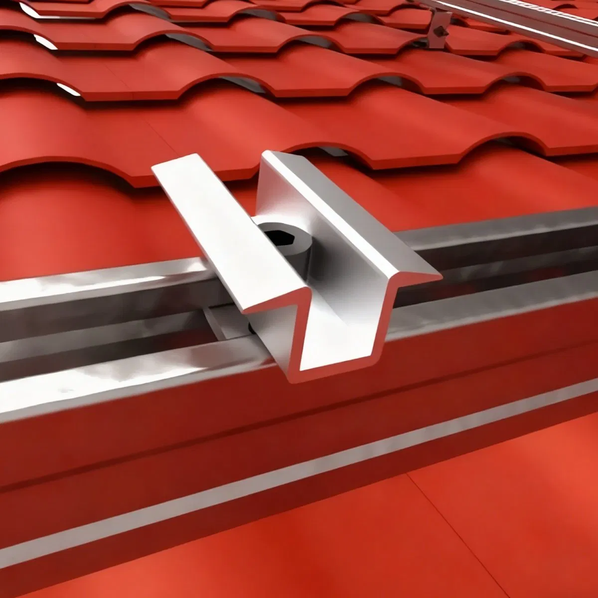 Dwin Lightweight &amp; Durable Weatherproof Solar Brackets - Quick-Install for Tile Roofs