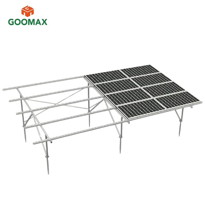 Goomax Adjustable Ground Mount Solar Bracket for Reliable Performance