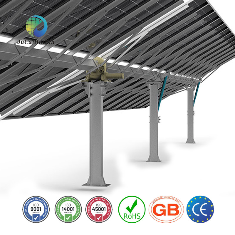 Premium 1-Axis Solar Tracker Sun Tracking Bracket System