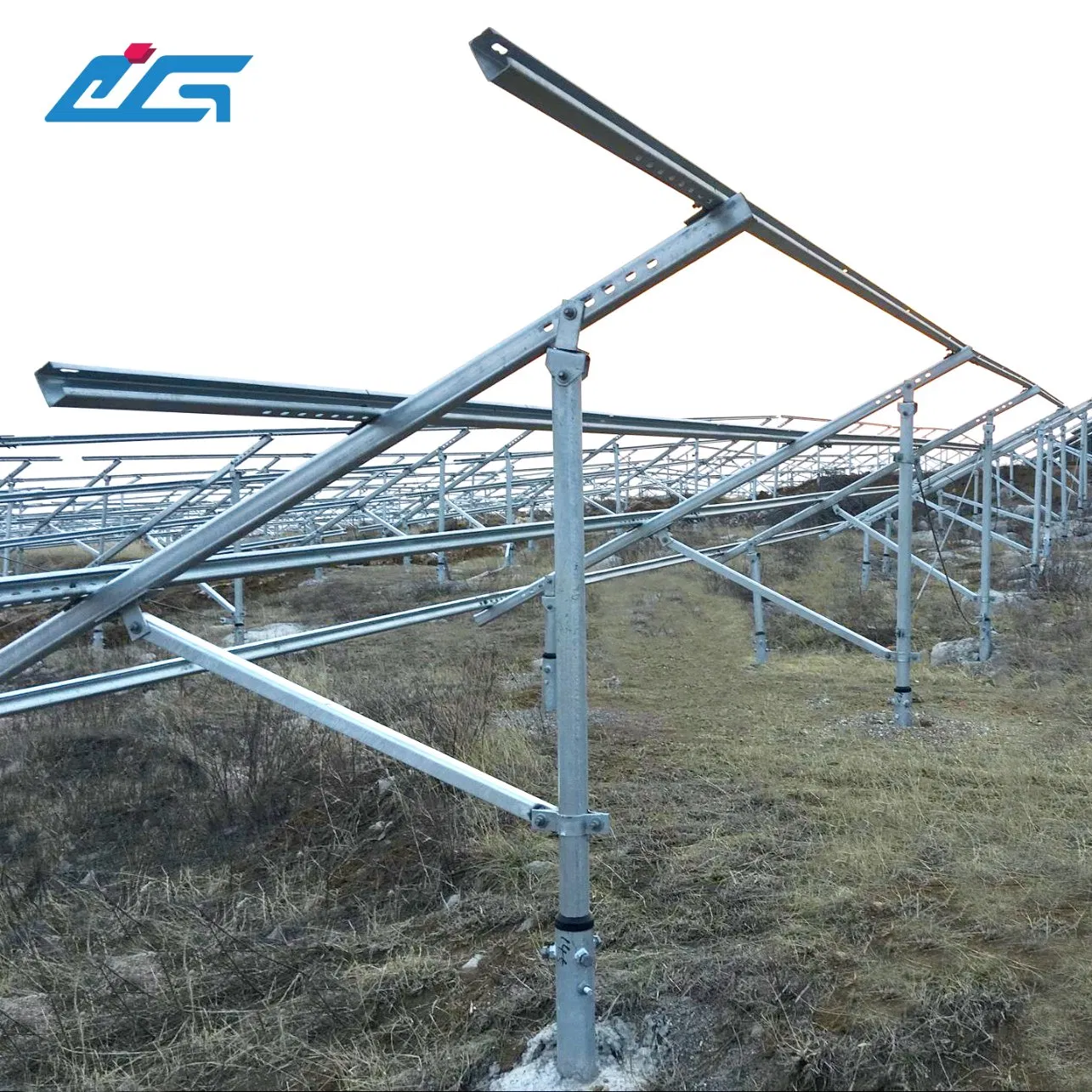 Weather-Resistant Photovoltaic Brackets for Roof Mountain Any Situation Solar Installation Kits