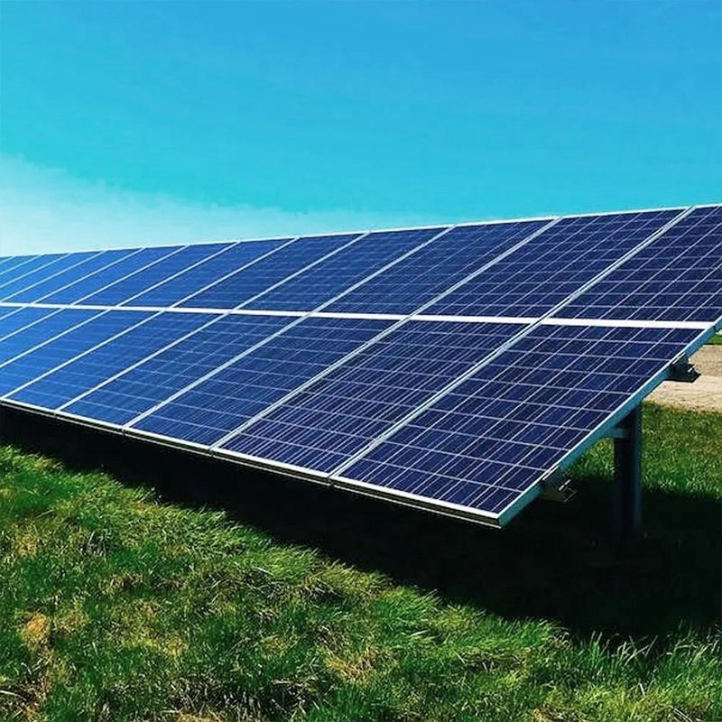 Lightweight Aluminum Solar Bracket for Industrial Plant Solar Mounting System