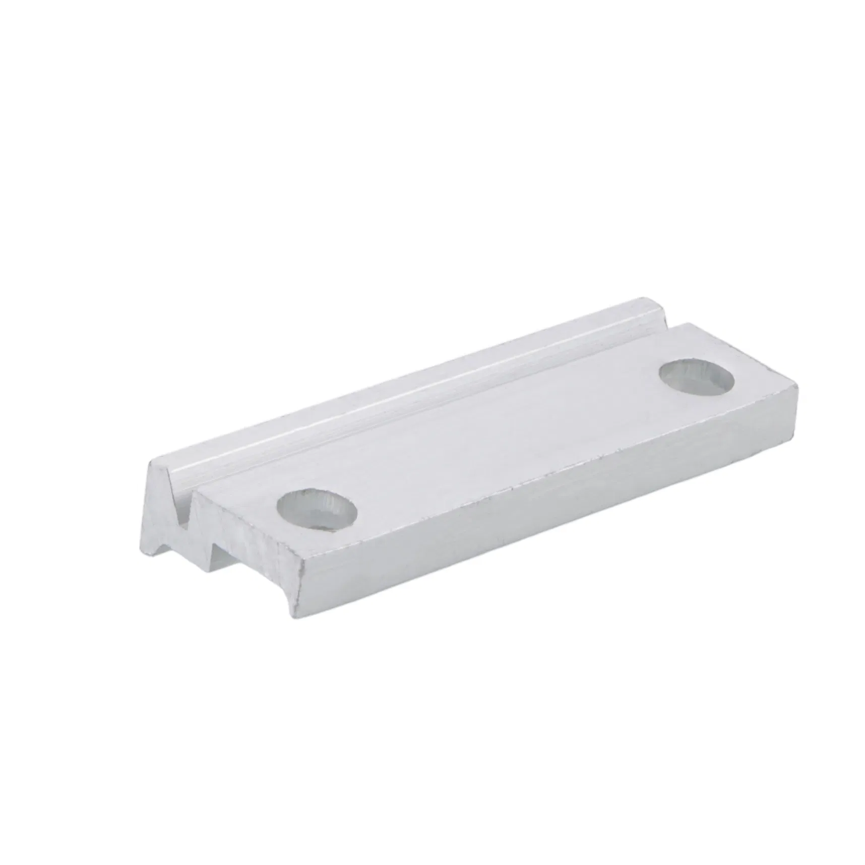 Lightweight Single Hole Aluminum Bracket for Solar End Clamps