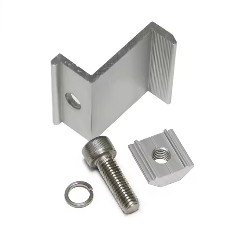 Aluminum Solar Panel End Clamps for Solar Bracket PV Mounts System