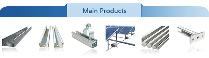 Solar Panel Mounting Bracket Banner