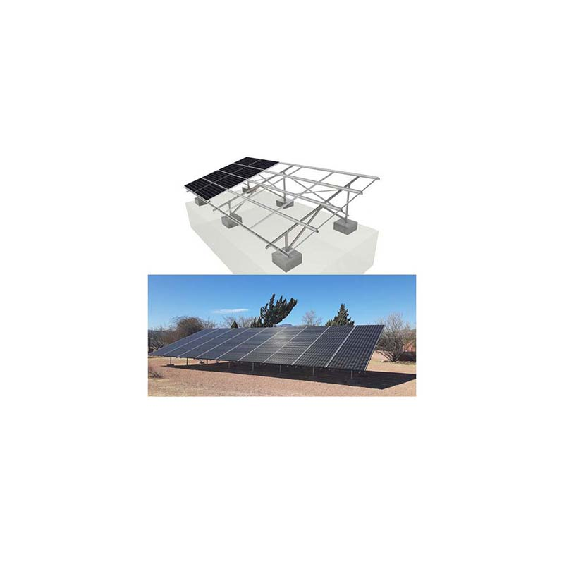 Hot Sale Solar Panel Mount Ground Mounting System PV Solar Bracket