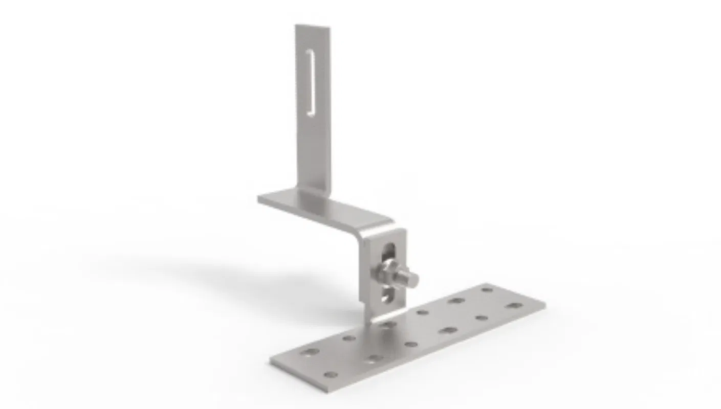 Natural Color Shot Blasting Stainless Steel Solar Brackets Roof Hook 5