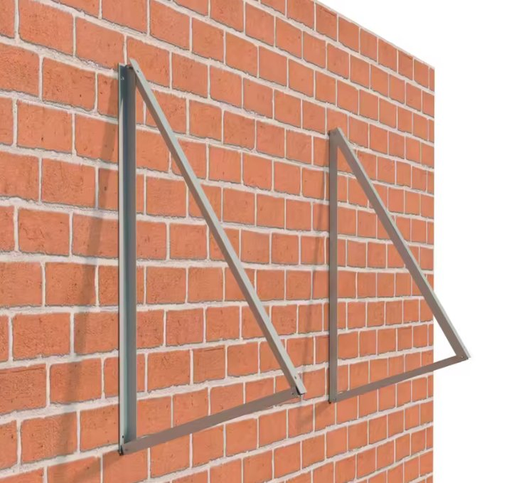 Easy Installation Wall Solar Panels Mounts Triangle Bracket Adjustable