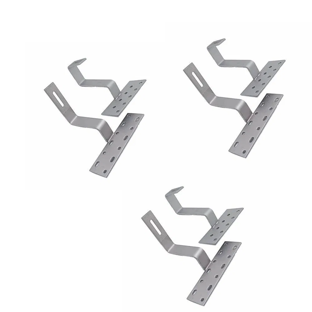 Custom SUS304 Stainless Steel Solar Tile Roof Hook Mounting Bracket