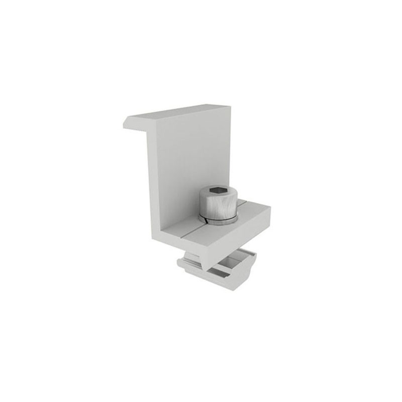 Adjustable Solar Panel Accessories 30mm 50mm MID End Solar Clamp