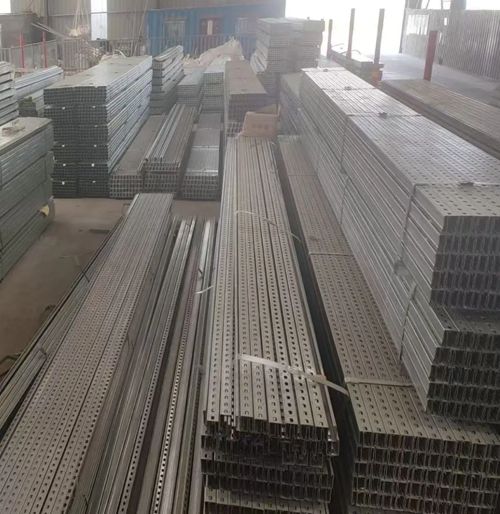 Galvanized Photovoltaic Bracket with Punching Stamping Super Solar Panel Ground Mounting Steel