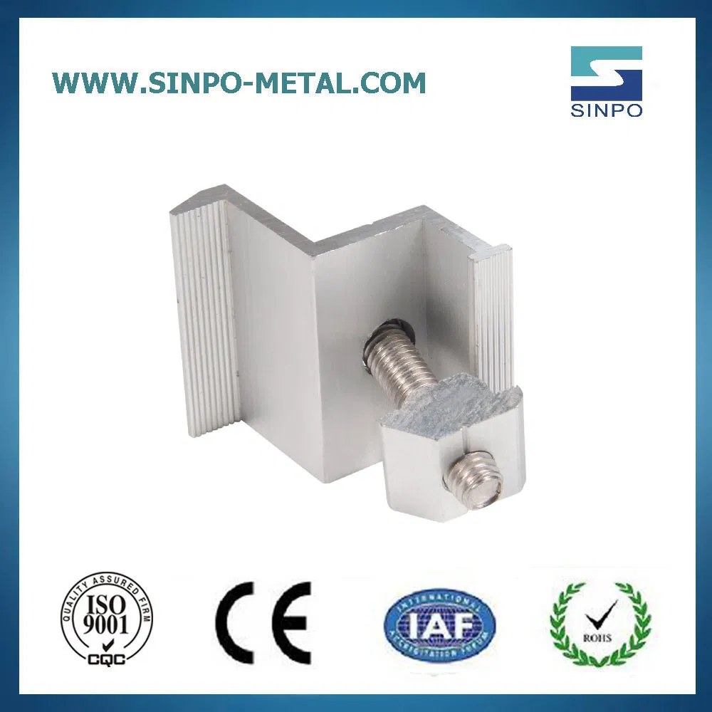 Solar Panel MID Clamps and End Clamps