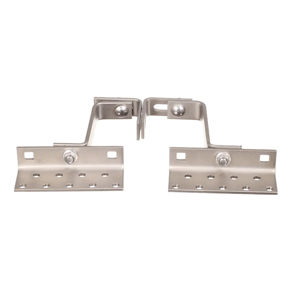Stainless Steel 304 430 Sandblasting Solar Panel Flat Roof Mounting System Bracket