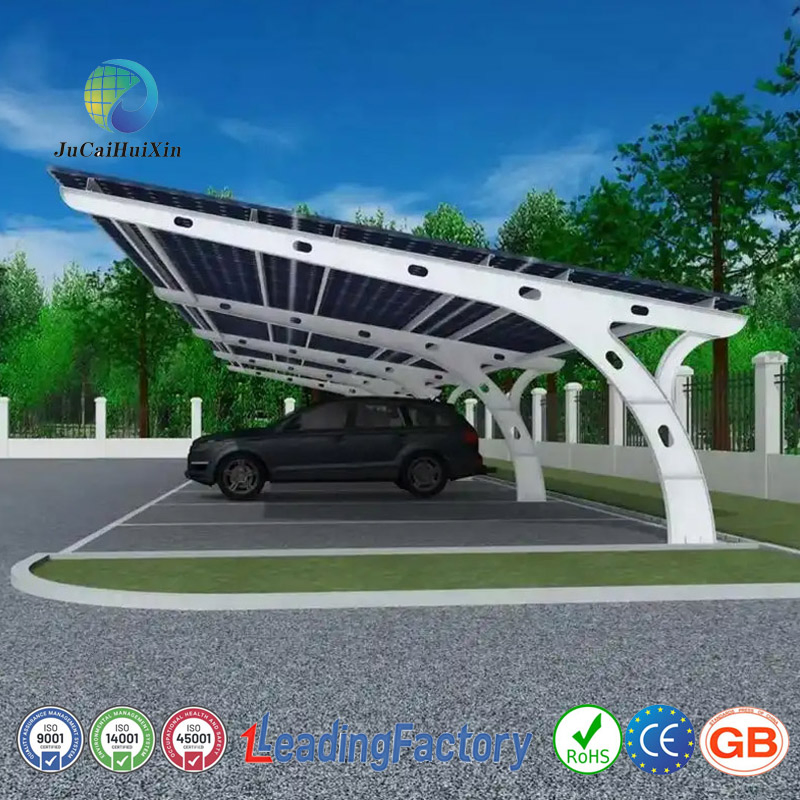 Jchx-Adjustable Solar Brackets Made for All Types of Parking Canopies