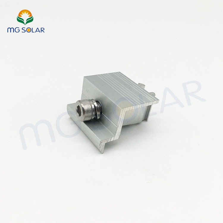 Wholesale Aluminum Universal Solar PV MID Clamp Mount Solar MID End Clamp for Solar Panel