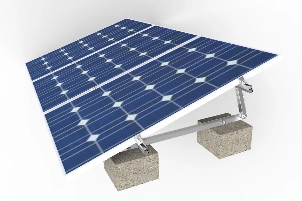 Quick Installation Aluminum Solar Panel Mounting System Solar Tripod Bracket