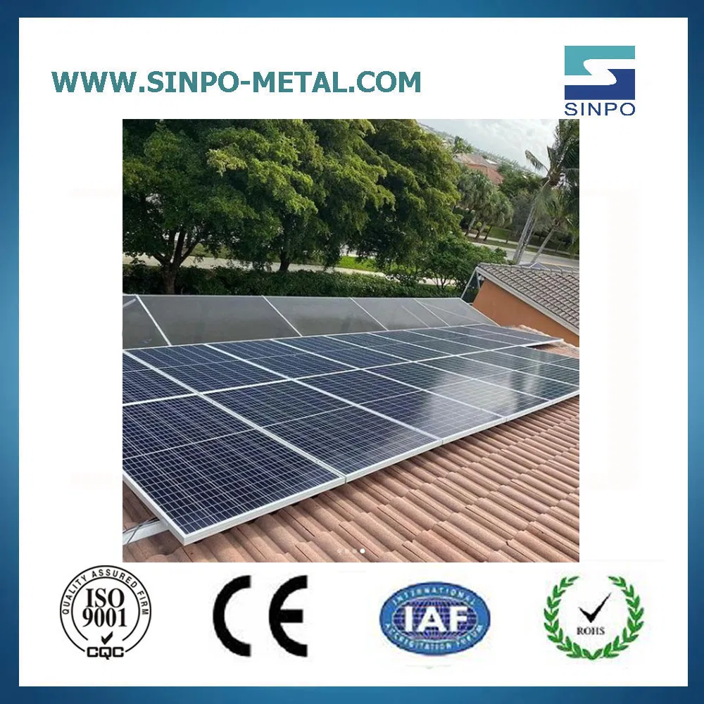 Weather-Resistant Tile Roof Solar Stand Bracket