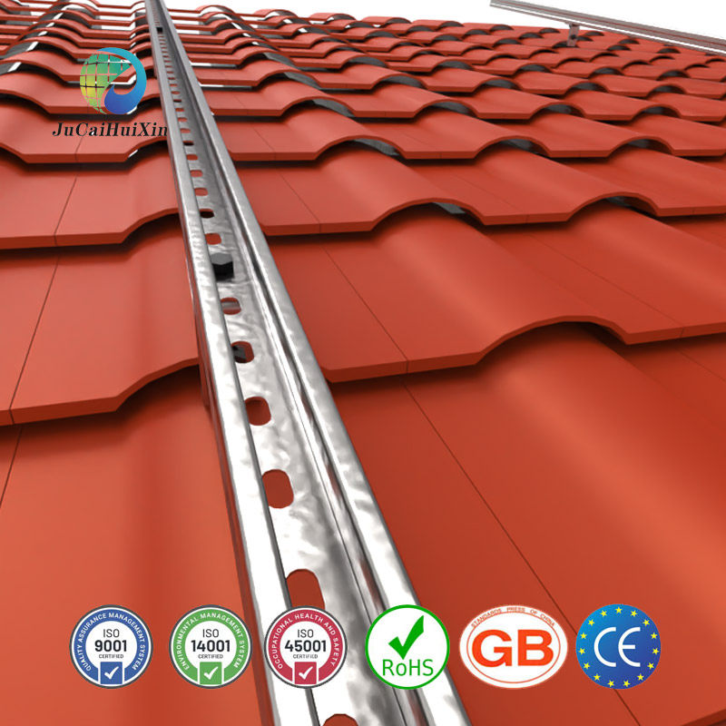 Lightweight Aluminum Alloy Solar Bracket for Tile Roofs Quick-Install, Weather-Resistant &amp; Durable