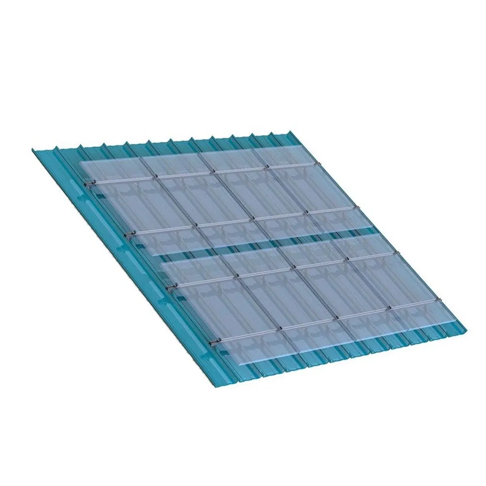 Solar PV Mounting Systems Customized Pole Mount Bracket for Metal Roof