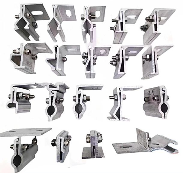 Aluminum Solar Waterproofing Roof Mounting Structure Waterproof Brackets