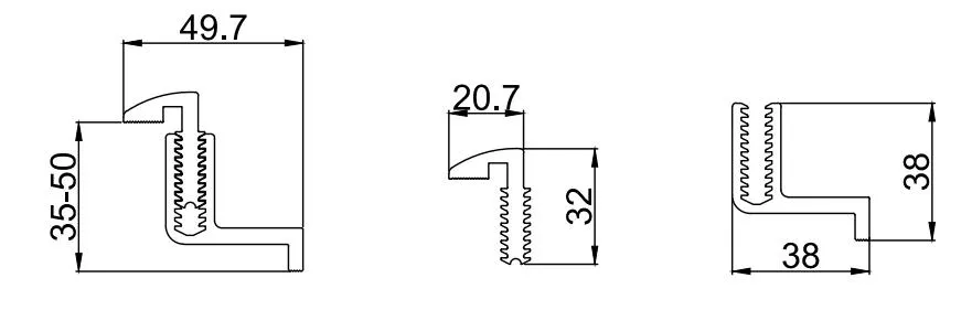 Solar Bracket Clamp Dimensions