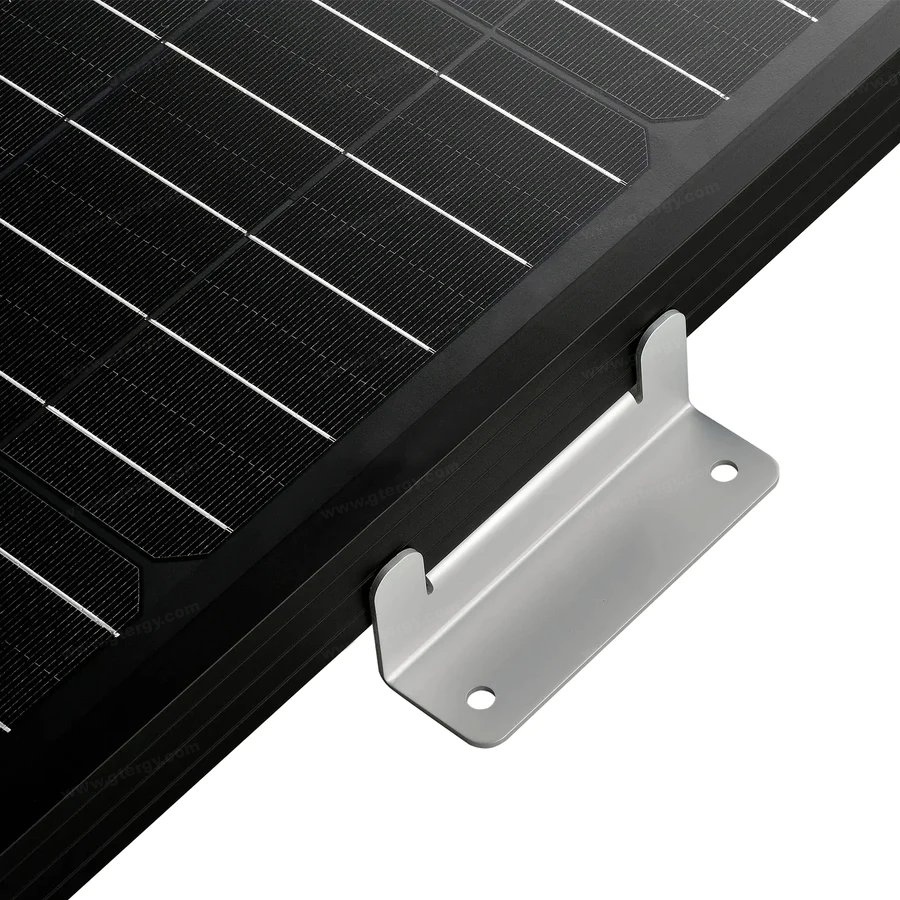 Lightweight Aluminum Solar Panel Z Bracket for RV Boat off-Grid Solar Systems
