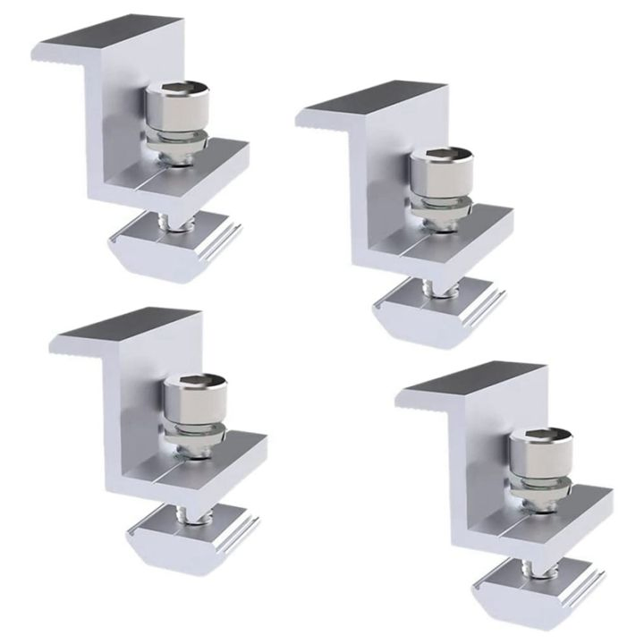 Solar Photovoltaic Mounting System Product Solar Panel Bracket Accessories High Quality Aluminum End Clamp 30mm