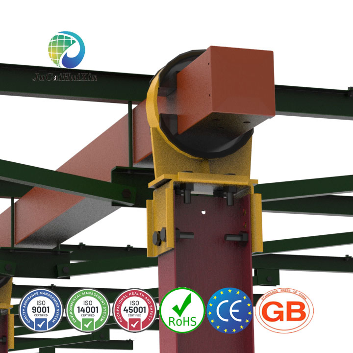 Wholesale Lightweight Hot Dipped Galvanized Vertical Single-Axis Solar Tracker (VSAT) Bracket