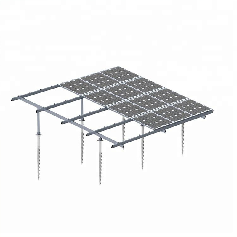 Lightweight Aluminum Solar Bracket for Industrial Plant Solar Mounting System