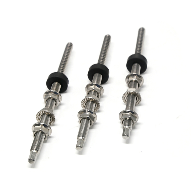 China Supplier Solar Stainless Steel Hanger Bolt Solar Panel Bracket Mounting for Metal Roof