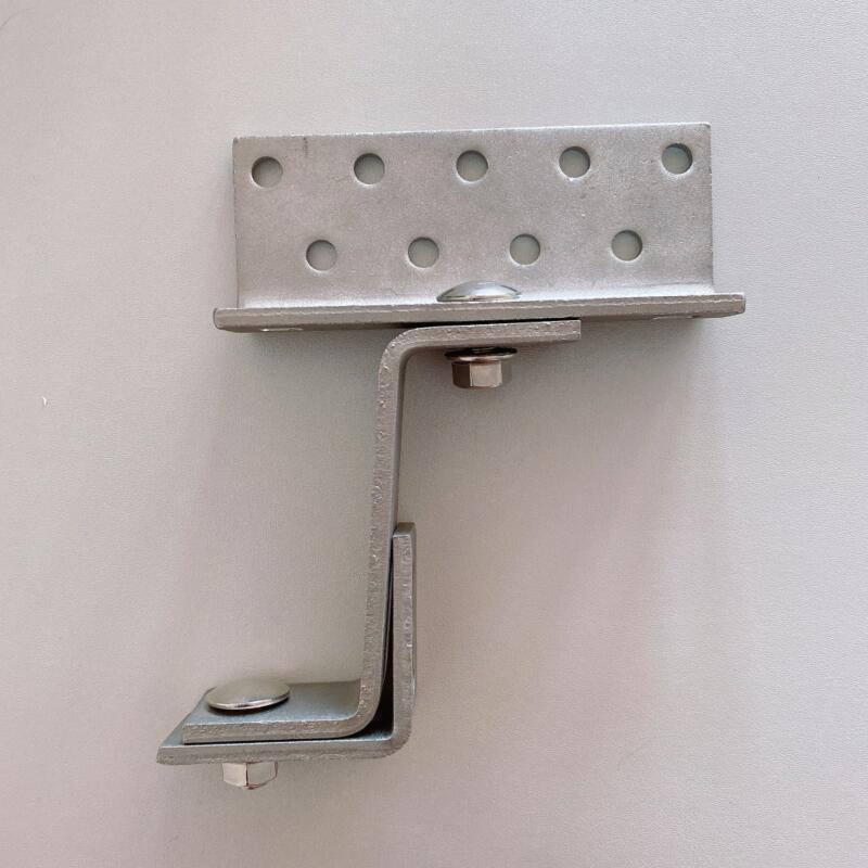 Adjustable Solar Panel Mounting Brackets Stainless Steel Pantile Solar Roof Hook