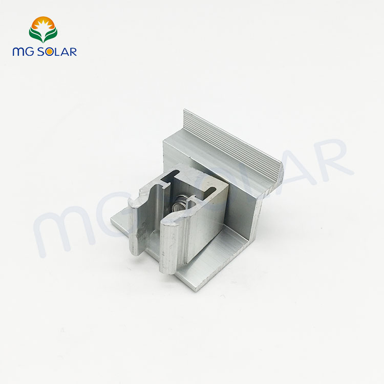 Wholesale Aluminum Universal Solar PV MID Clamp Mount Solar MID End Clamp for Solar Panel